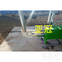 亞冠畜牧 自動化養豬設備中的90度轉角輪，讓自動料線高效運轉